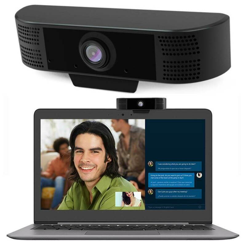1080P HD Webcam Desktop Laptop Computer PC Camera With Microphone Clip-On Video Calls Video Conferencing USB 2.0
