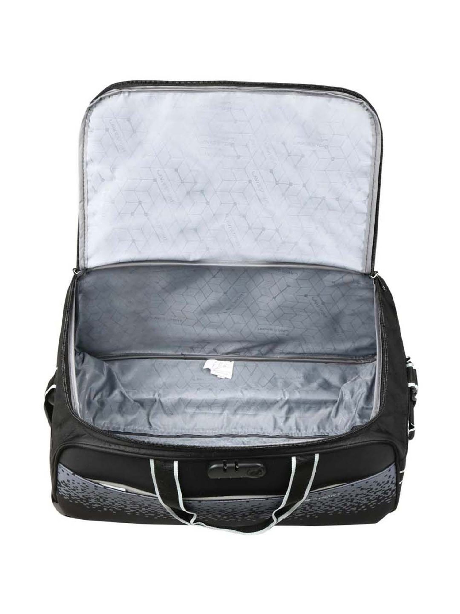 Lavie Black 2 Wheel Large Soft Cabin Trolley  - 52 cm