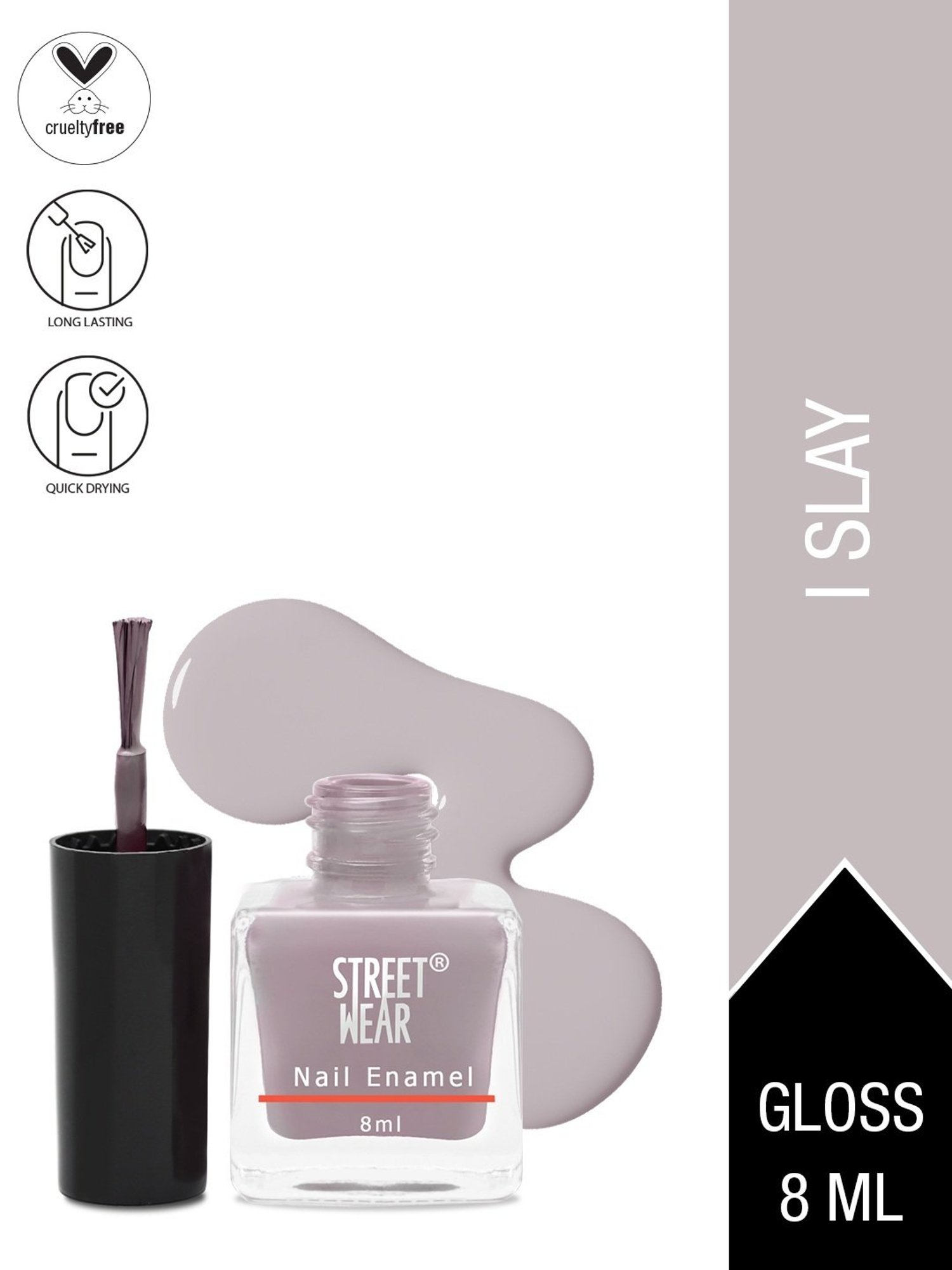 SUGAR Cosmetics Tip Tac Toe Nail Lacquer Classic 13 Blush-A-Bye Baby - 9 ml