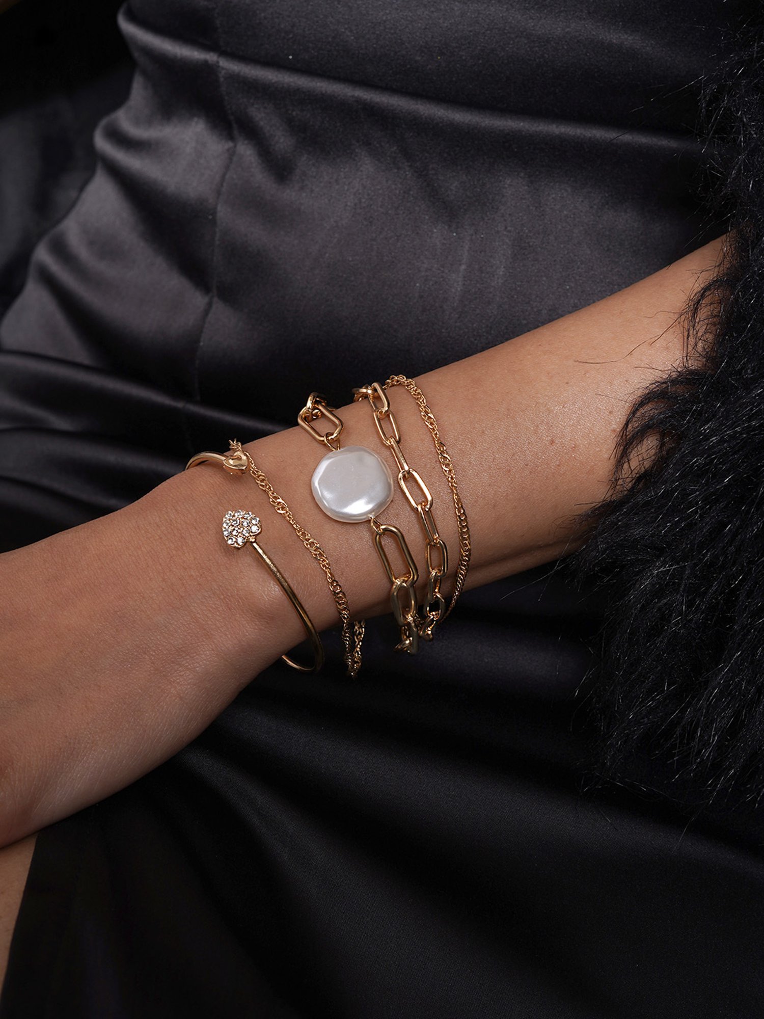 Joker & Witch White Bracelet - Set of 3