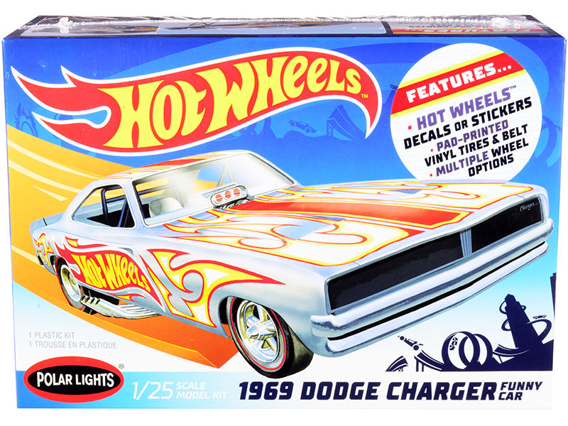 Level 4 Model Kit 1970 Dodge Challenger T/A "Streetburner" 2-in-1 Kit 1/24 Scale Model by Revell