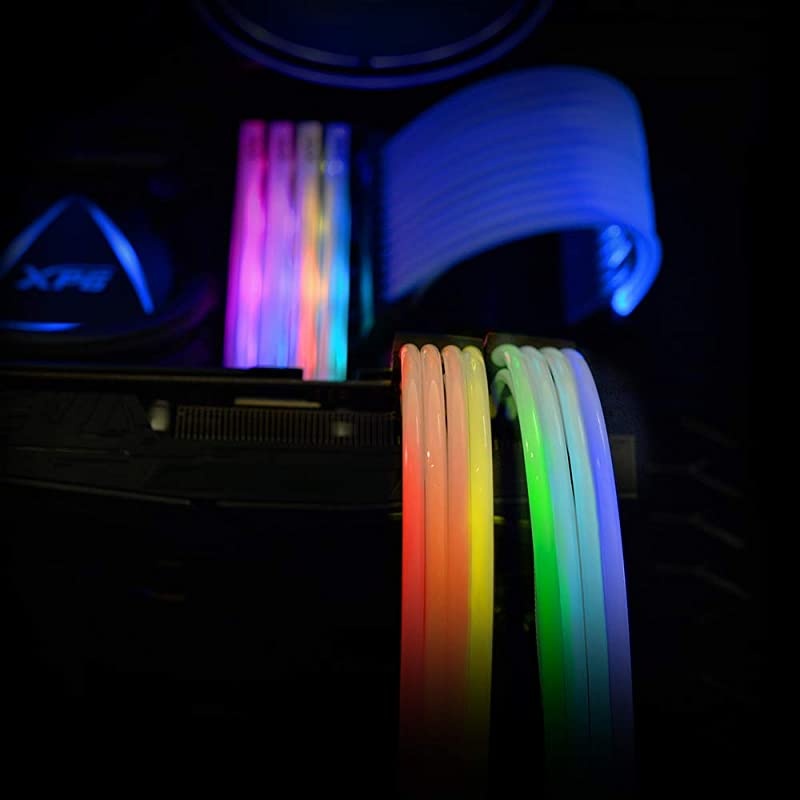 Prime ARGB 8 PIN (6+2) VGA Extension Cable (ARGBEXCABLE-VGA-BKCWW)