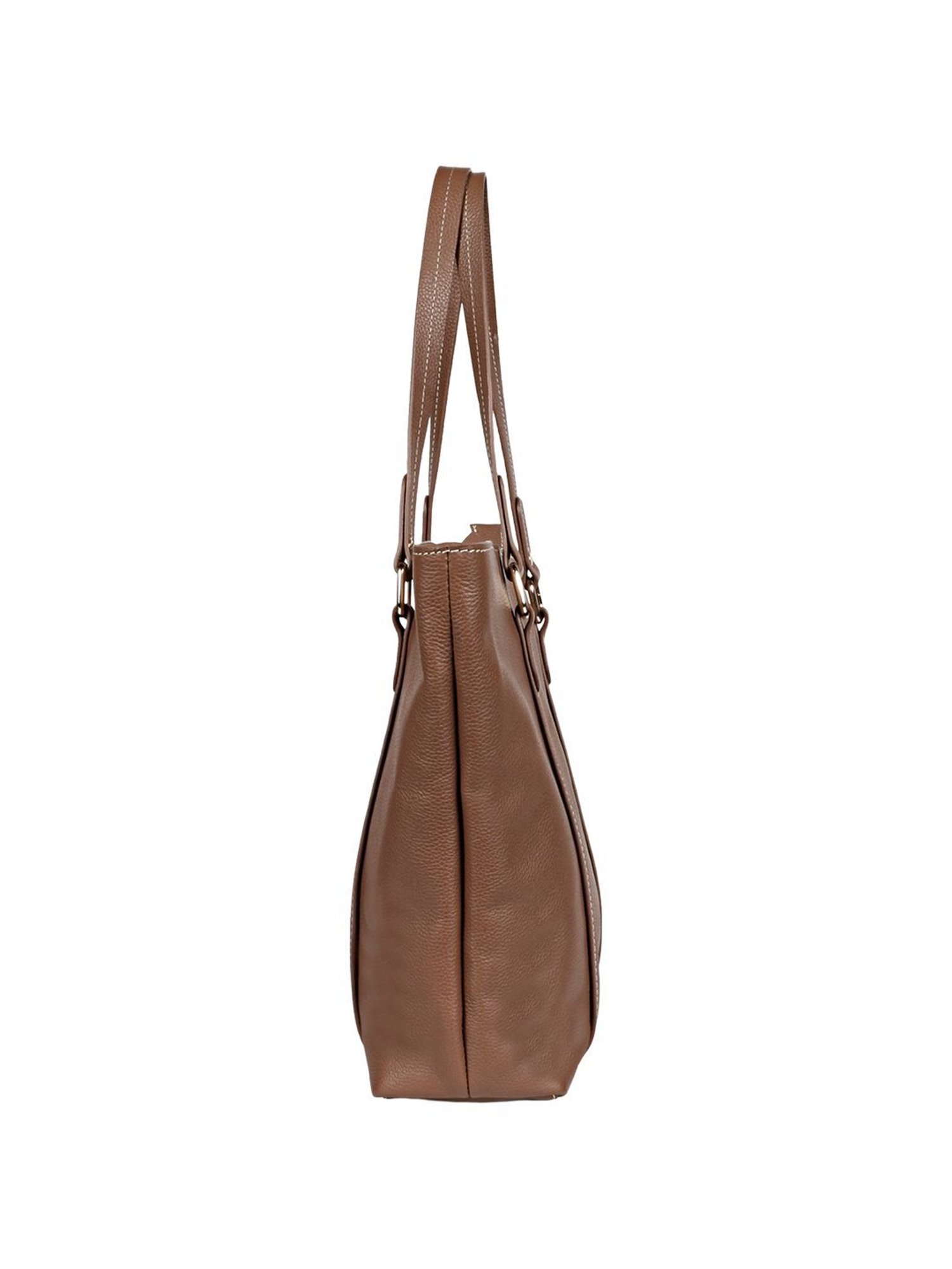 Favore Brown Solid Medium Totes