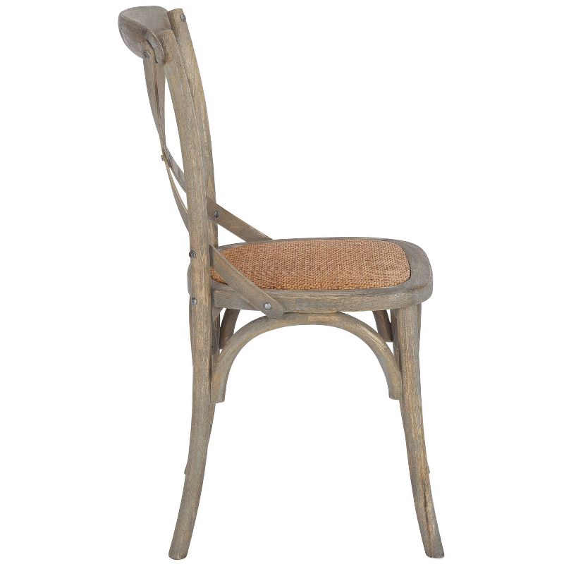 Donovan Mid Century Crossback Chair Weathered Oak - Poly & Bark