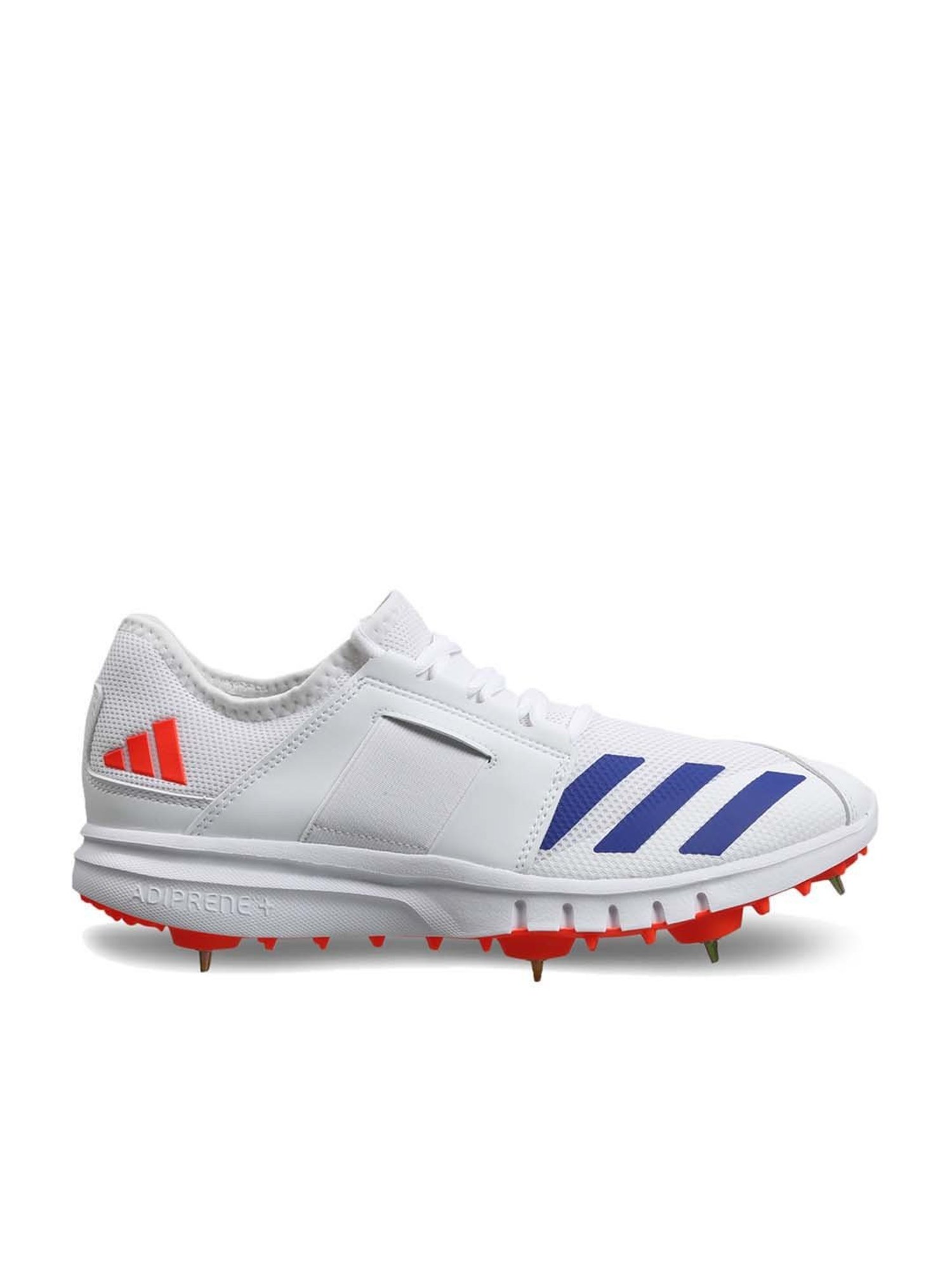Adidas Men's Howzat Spike 20 White Cricket Shoes
