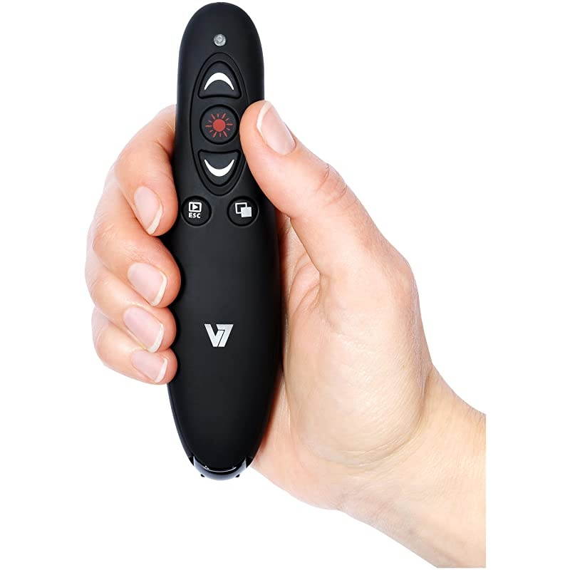 WP100024G19NB Professional Wireless Presenter with Laser Pointer and microSD Card Readerred