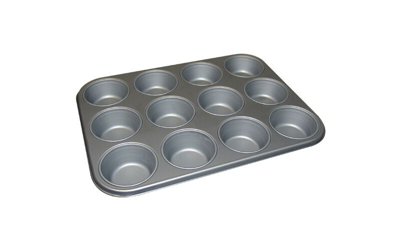 Kaiser Bakeware Steel Muffin Pan, 12 Cup