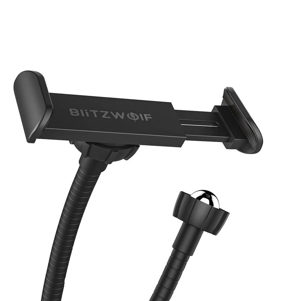 BlitzWolf  BW-SL6 Clip Selfie Ring Light with Flexible Mobile Phone Holder Lazy Bracket Desk Lamp LED Light for Live Stream Makeup Office Kitchen