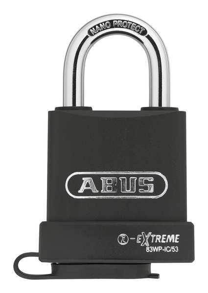 ABUS 83WP-IC/53 Padlock for Interchangeable Core,2"W