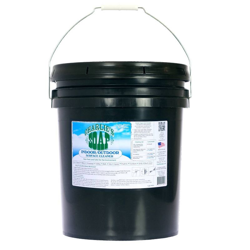 Charlie's Soap Indoor & Outdoor Surface Cleaner - 5gal