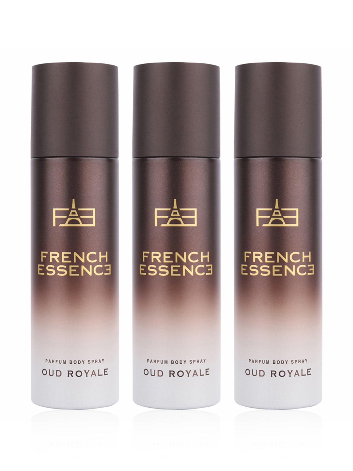 French Essence Oud Royale Parfum Body Spray - Pack of 3