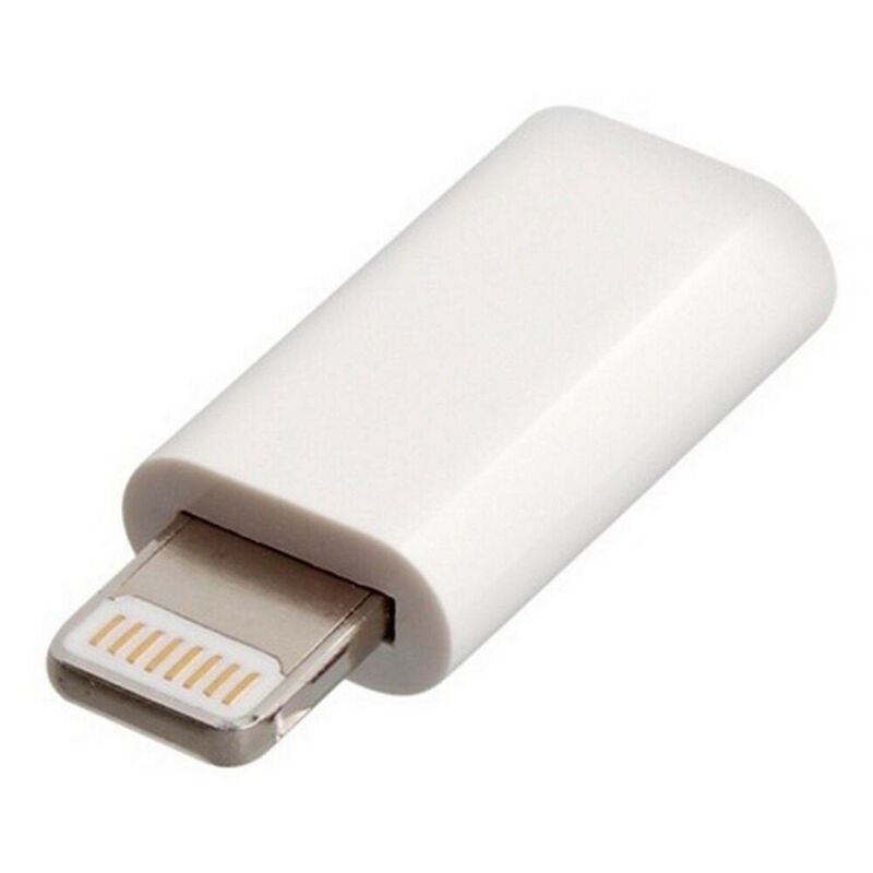 Lightning To Micro USB Adapter Converter, White