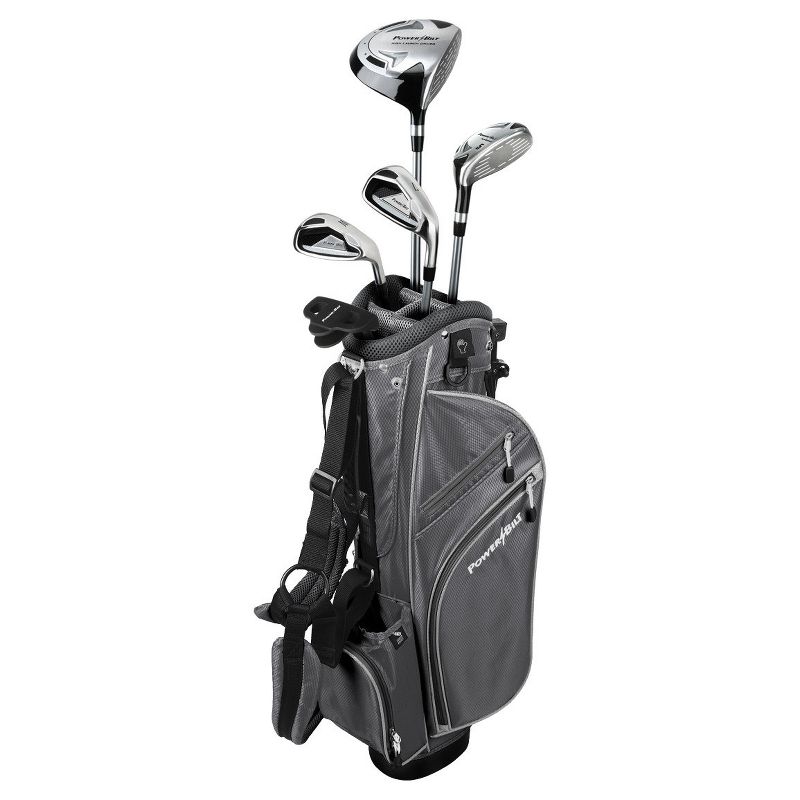 PowerBilt Junior Boys' 3-Club Set Right Hand - Orange (Ages 3-5)