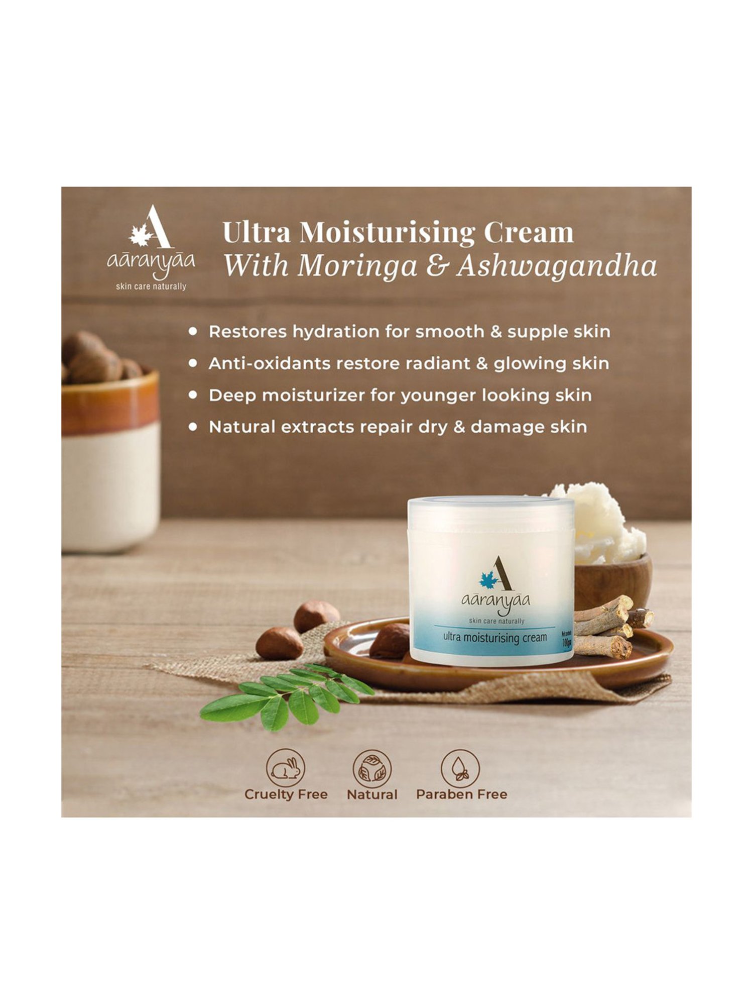 Aaranyaa Ultra Moisturizing Cream - 100 gm