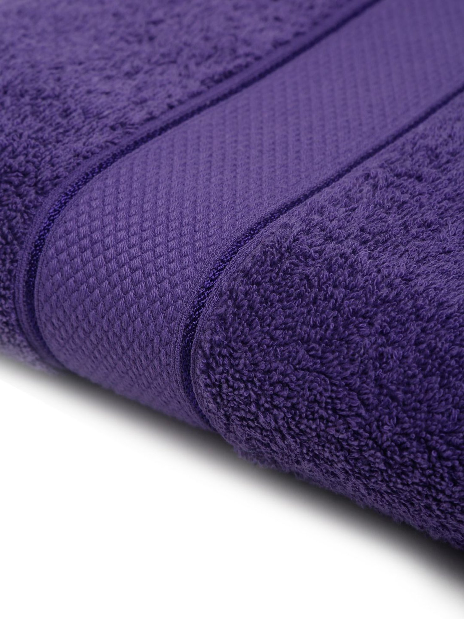 Creeva Violet 525 GSM Cotton Bath Towel