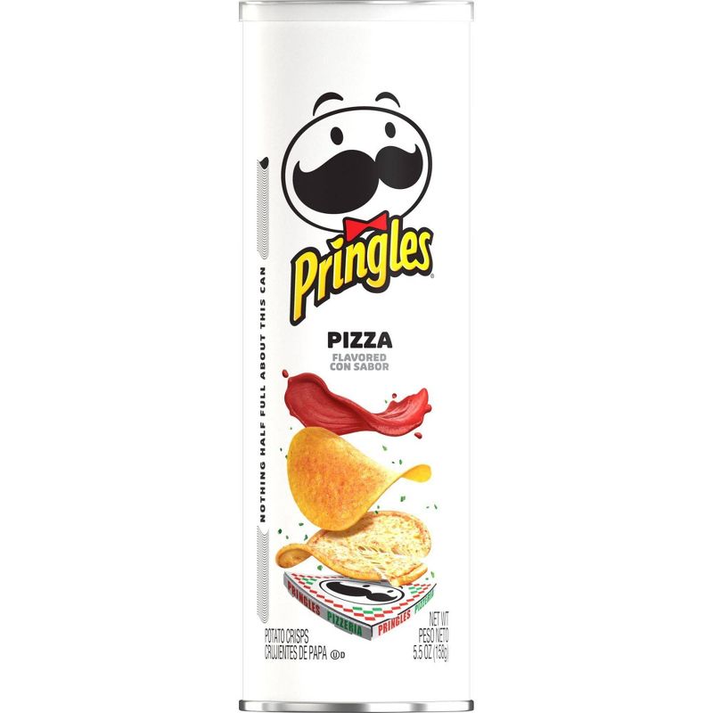 Pringles Pizza Flavored Potato Crisps Chips - 5.5oz