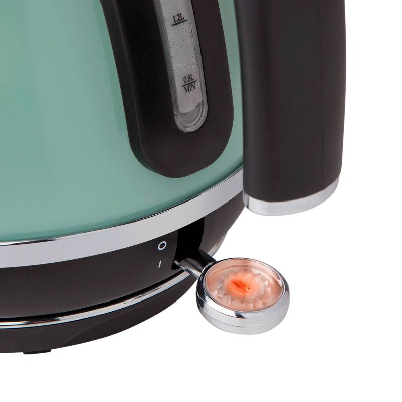 Haden Cotswold 1.7L Stainless Steel Electric Kettle - Light Green