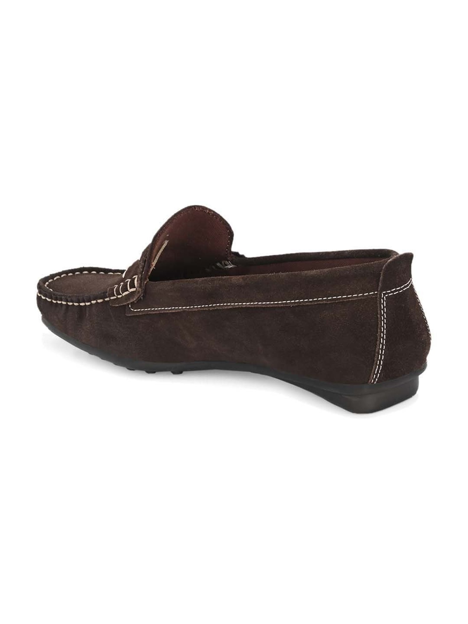 Carlo Romano Women's Brown Casual Loafers