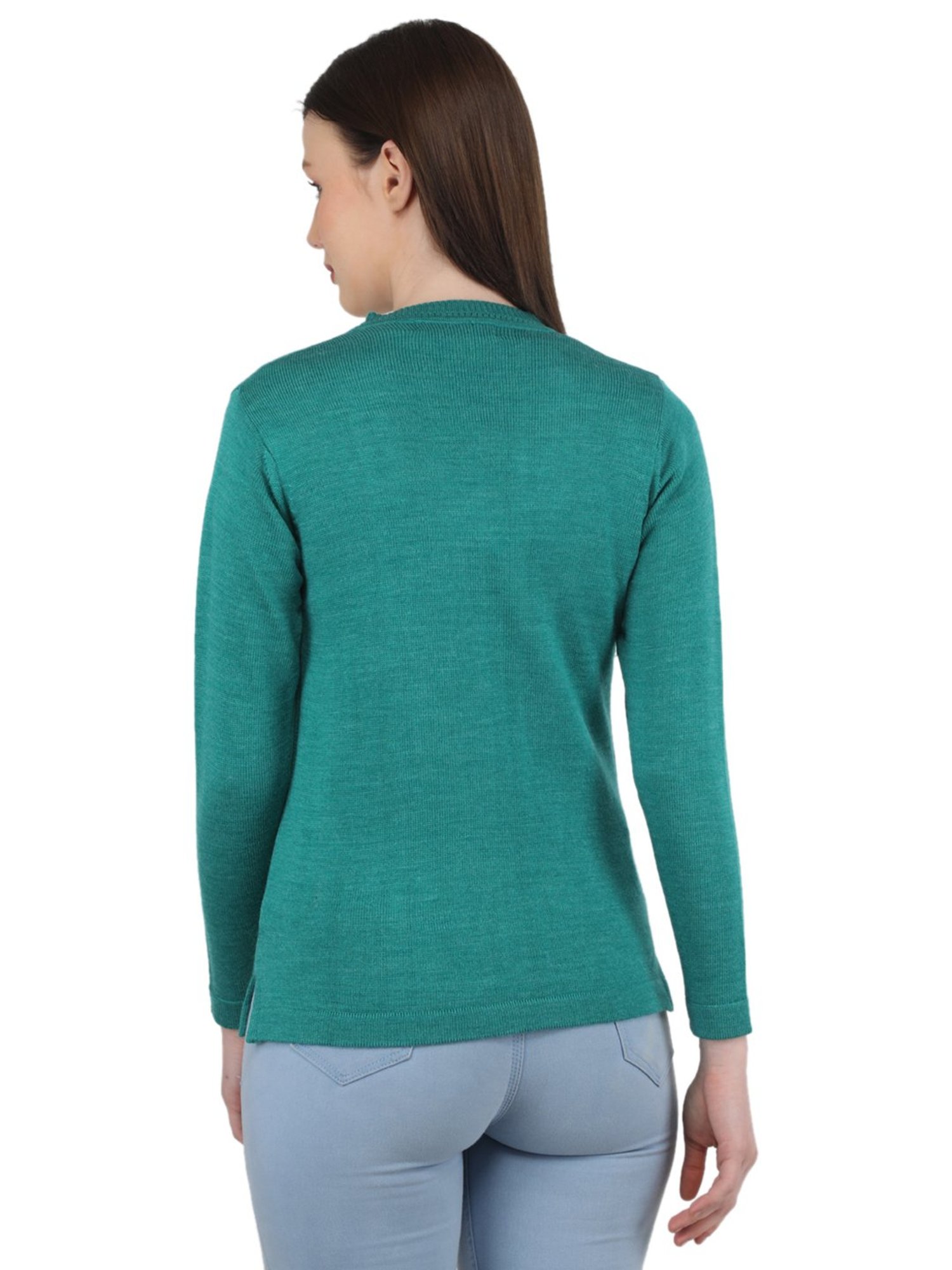 Monte Carlo Teal Cardigan