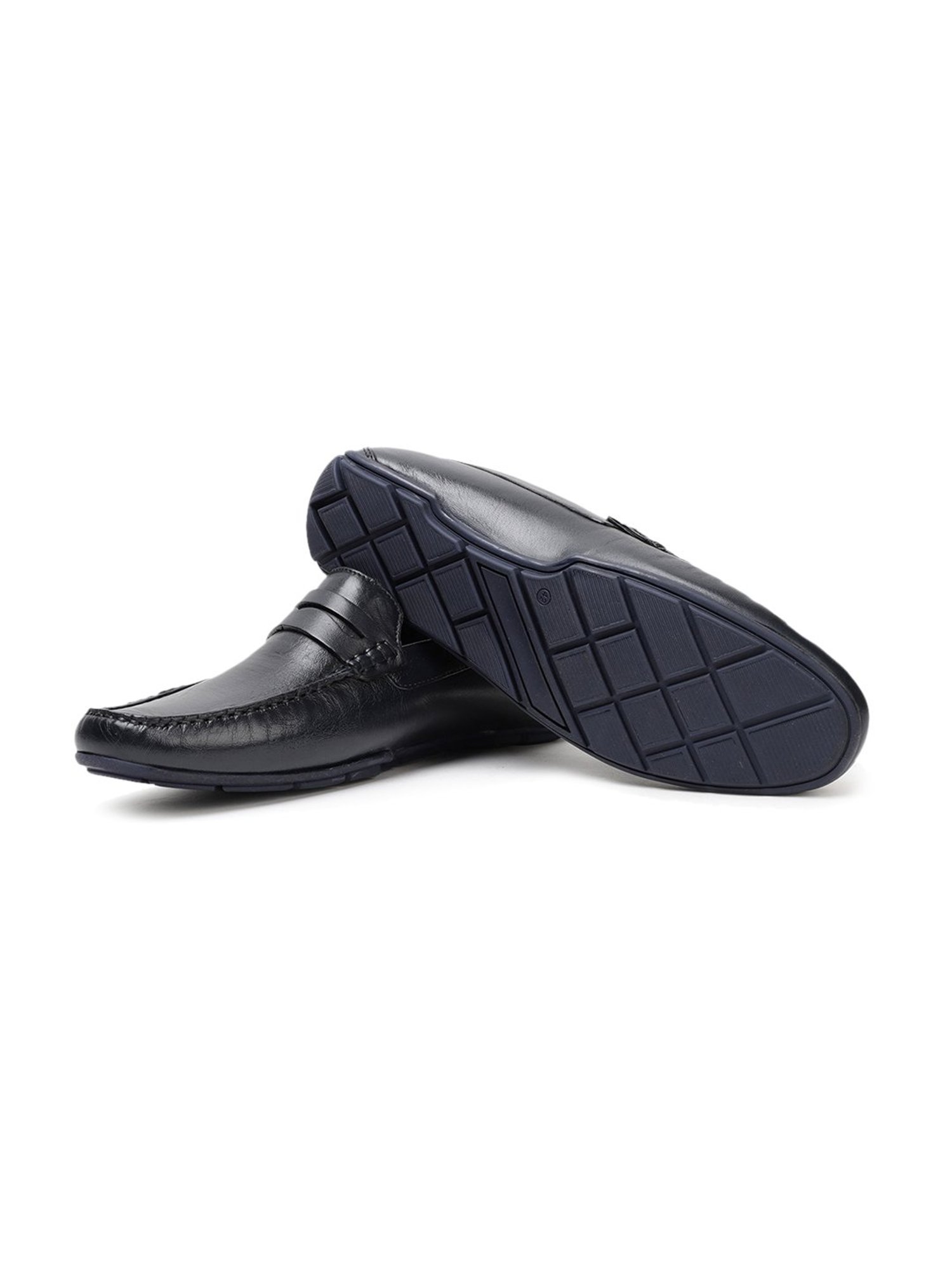 Gabicci Men's Le Mans G Navy Formal Loafers