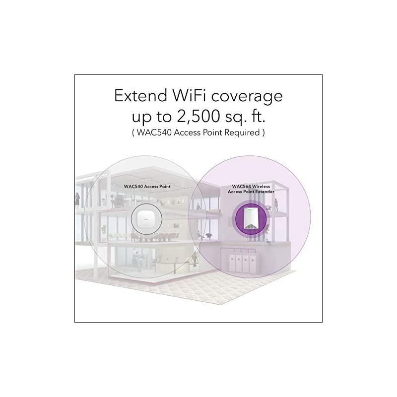 Wireless Mesh Access Point and WiFi Extender (WAC564) - Tri-Band AC3000 WiFi Speed | Up to 600 Devices | 4 x 1G Ethernet LAN Port | MU-MIMO | Includes Insight Remote Management