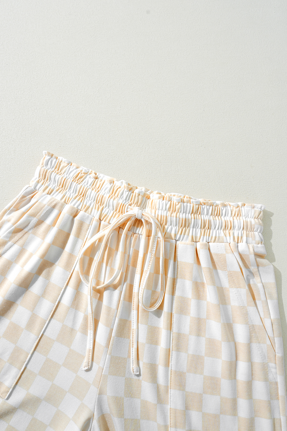 White Christmas Pullover and Drawstring Pants Pajama Set