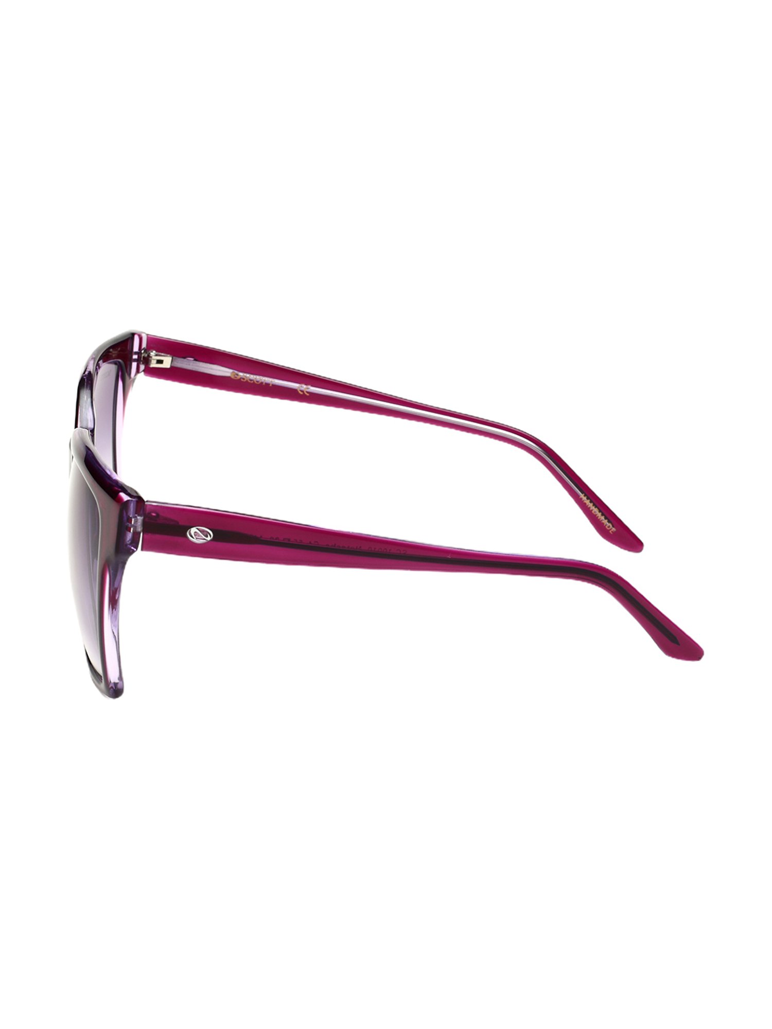 Scott Light Violet Square Sunglasses for Women