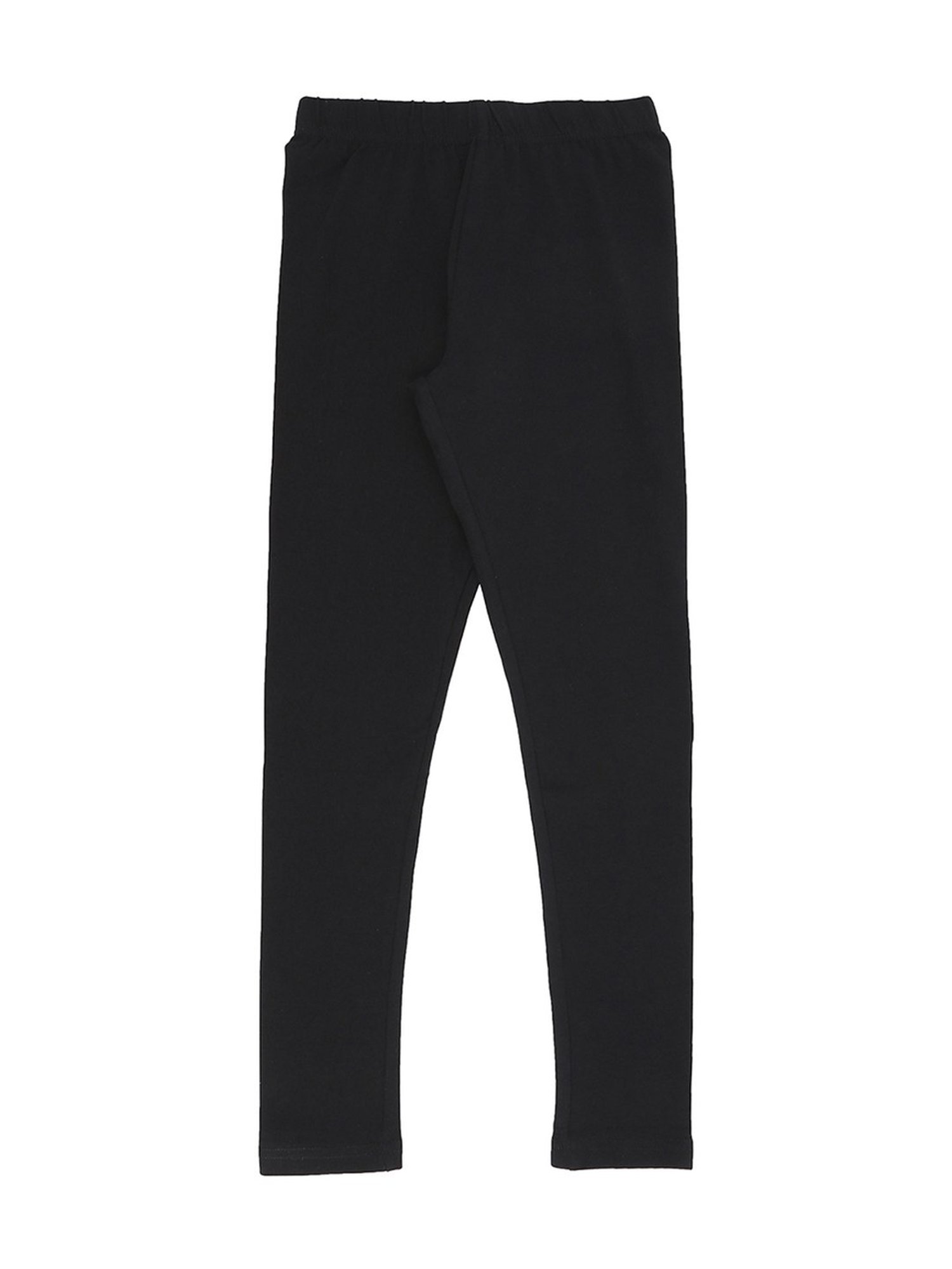 Pantaloons Junior Black Cotton Leggings