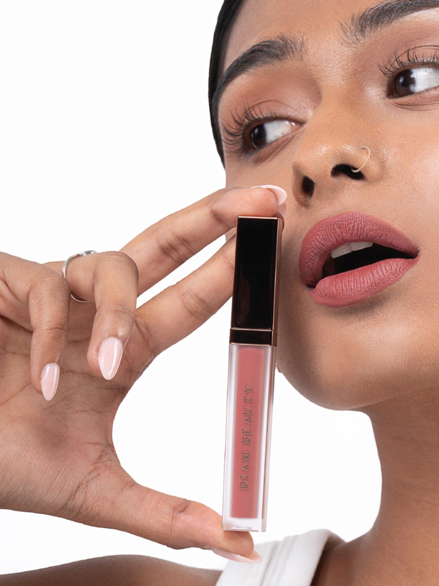 DIAM BEAUTY Matte-nificient Liquid Lipstick Pink Truffle - 6 ml