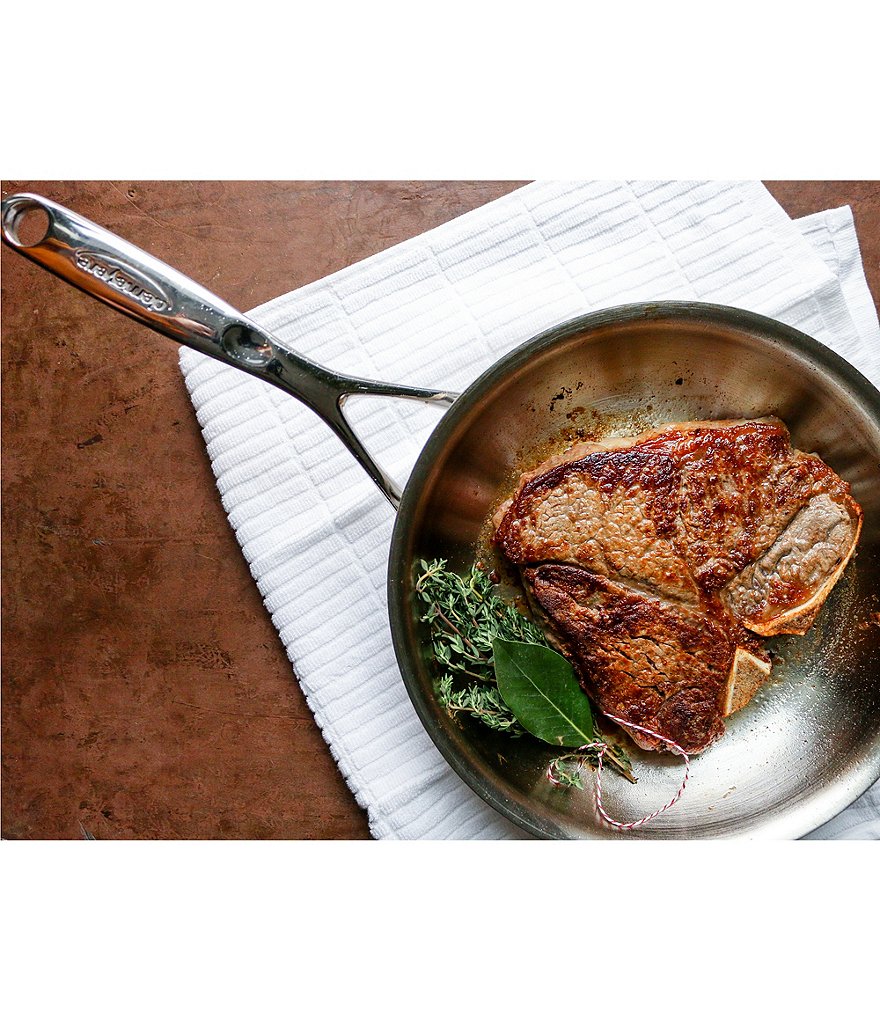 Demeyere Atlantis 7-PLY 9.4#double; Stainless Steel Fry Pan