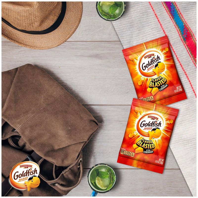 Pepperidge Farm Goldfish Flavor Blasted Extra Cheddar - 12ct