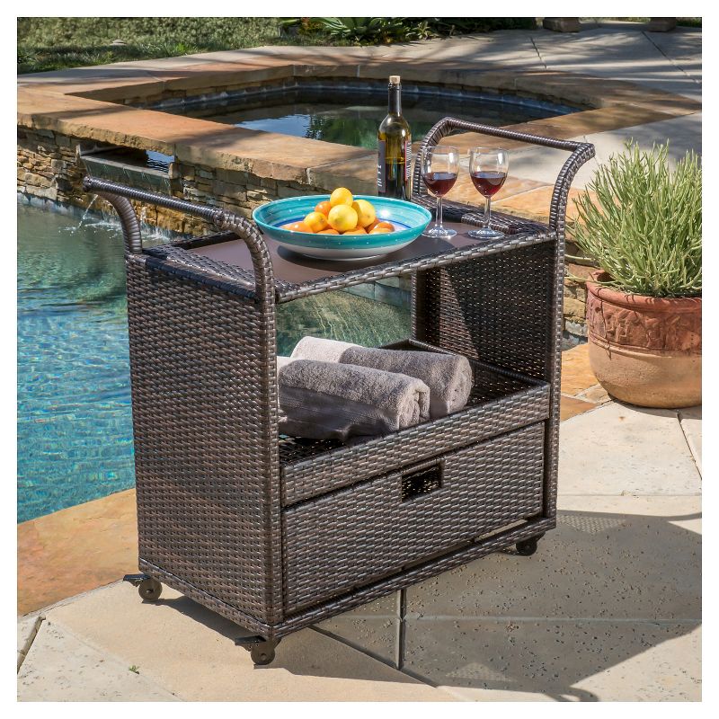 Outdoor Bar Cart - TK Classics