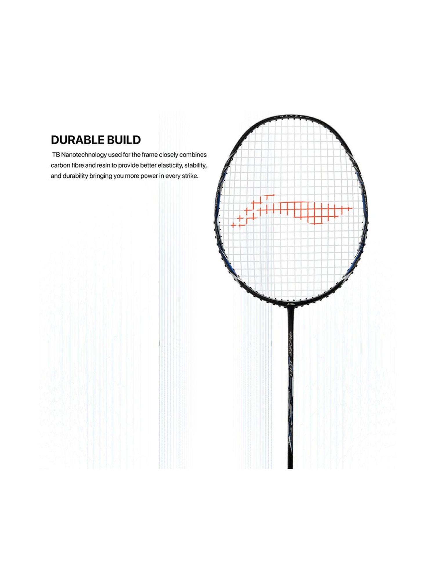 Li-Ning Blaze 100 Badminton Racket (Black) Size - Medium