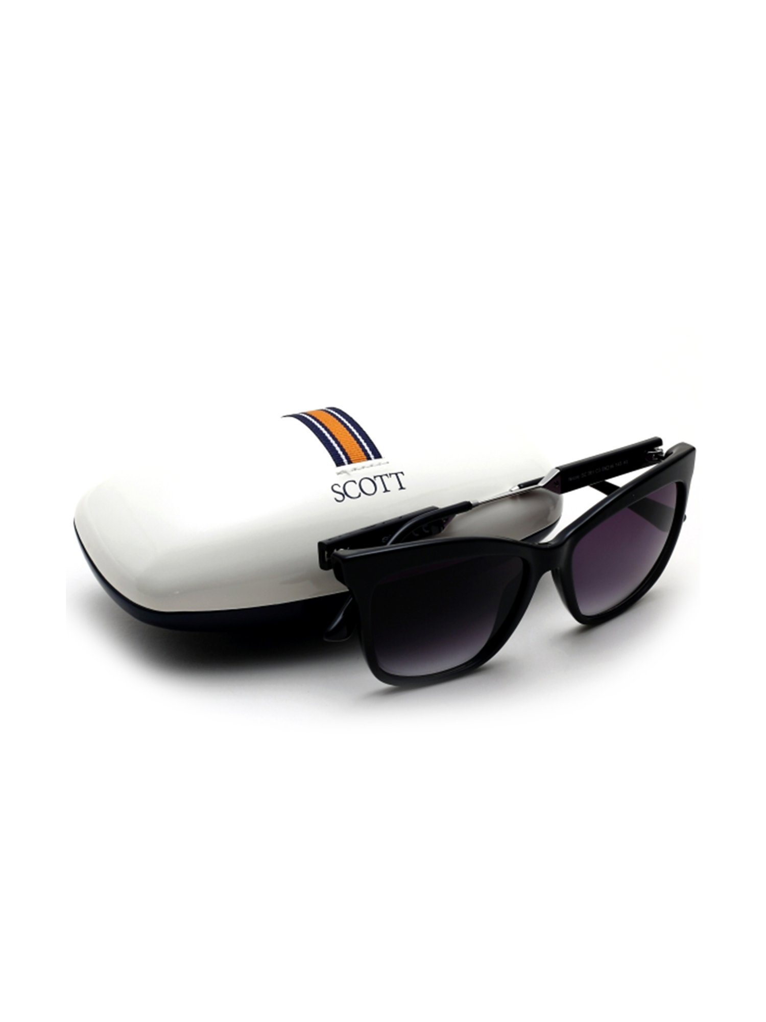 Scott SC501 Nicole Purple Gradient Cat Eye Sunglasses