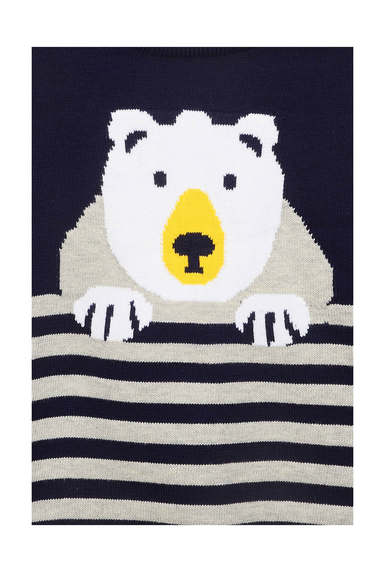 Cherry Crumble By Nitt Hyman Unisex Red & Cream Self Design Full Sleeves Sweater