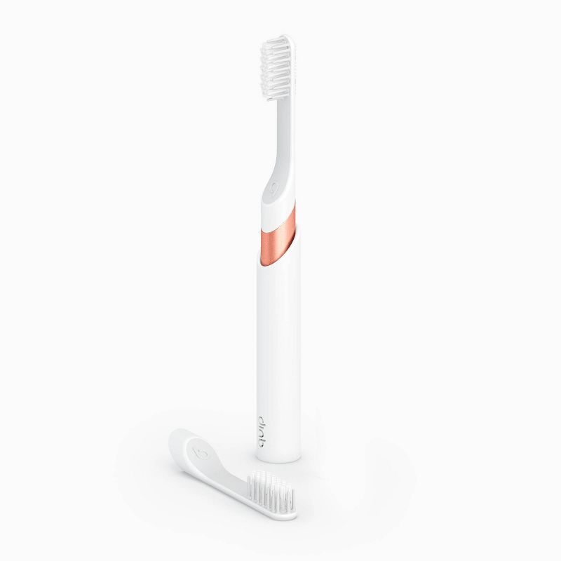 quip Electric Toothbrush Head Refill - Soft-Bristles - White/Gray