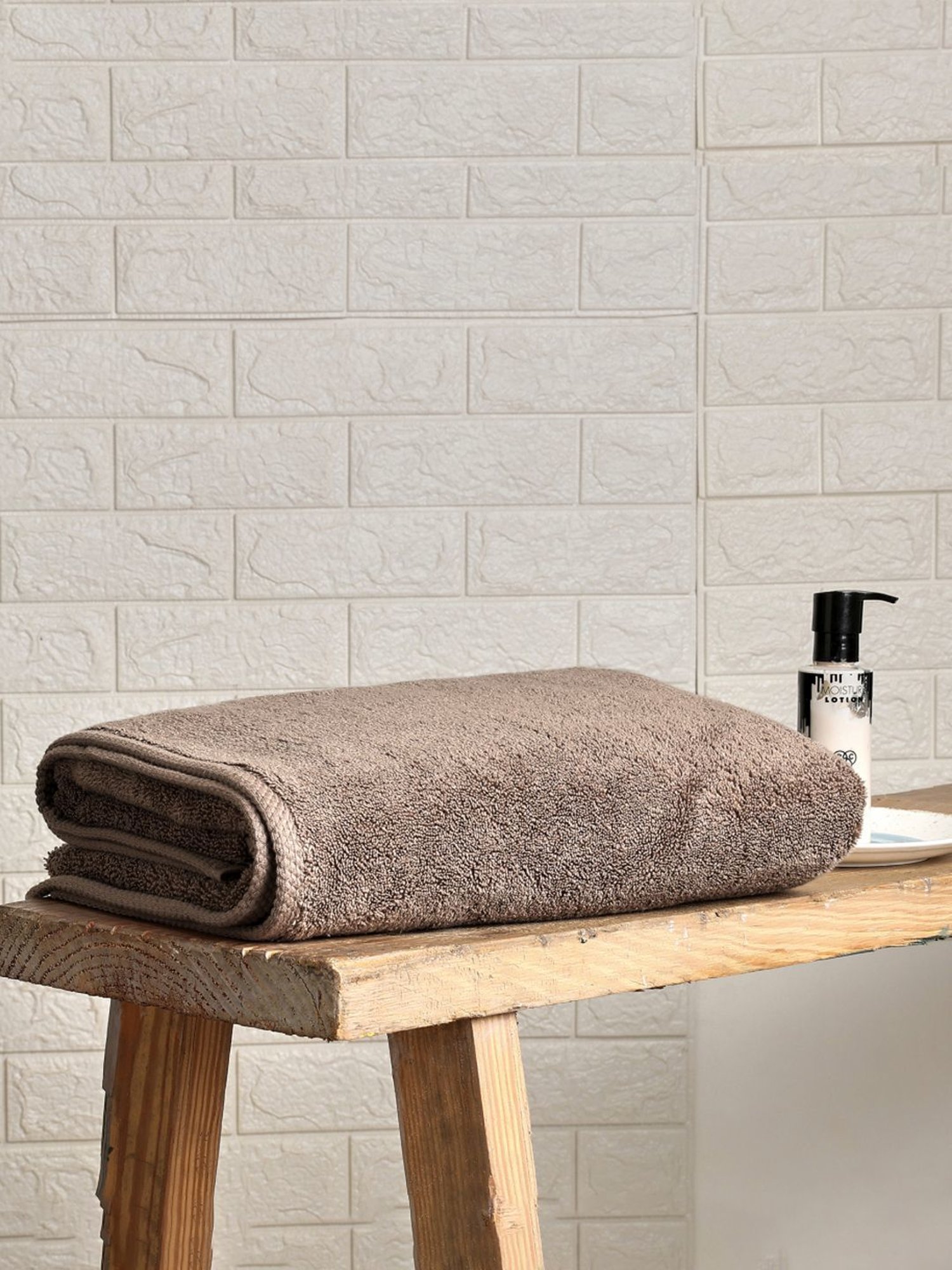 Spaces Luxury Egyptian Brown Cotton 670 GSM Bath Towel