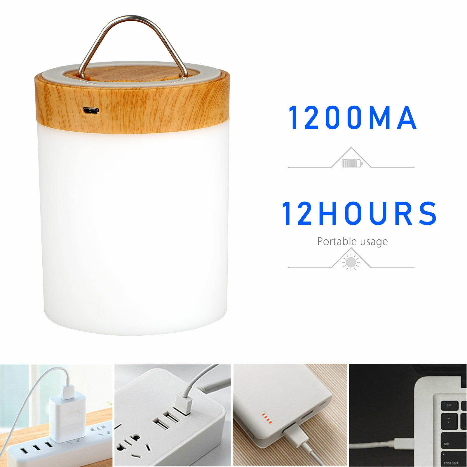 LED Touch Sensor Dimmable Table Lamp Baby Room Sleeping Aid Bedside Night Light