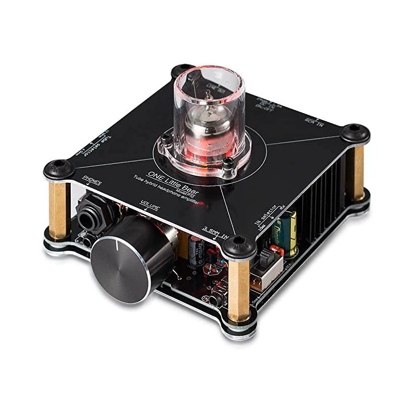 Little Bear P10 HiFi MOSFET Class A 12AU7 Tube Multi-Hybrid Headphone Amplifier Stereo Audio Preamplifier Preamp