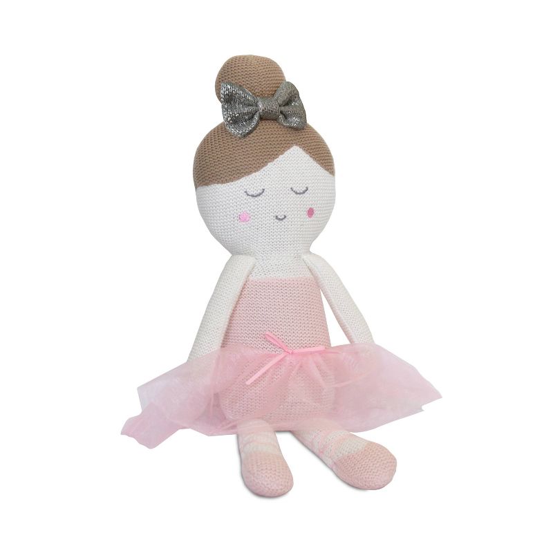Living Textiles Baby Knit Plush Toy - Emma Ballerina