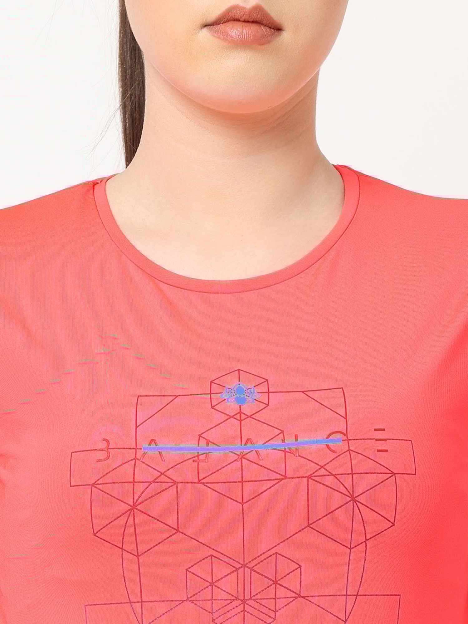 Sweet Dreams Coral Printed T-Shirt