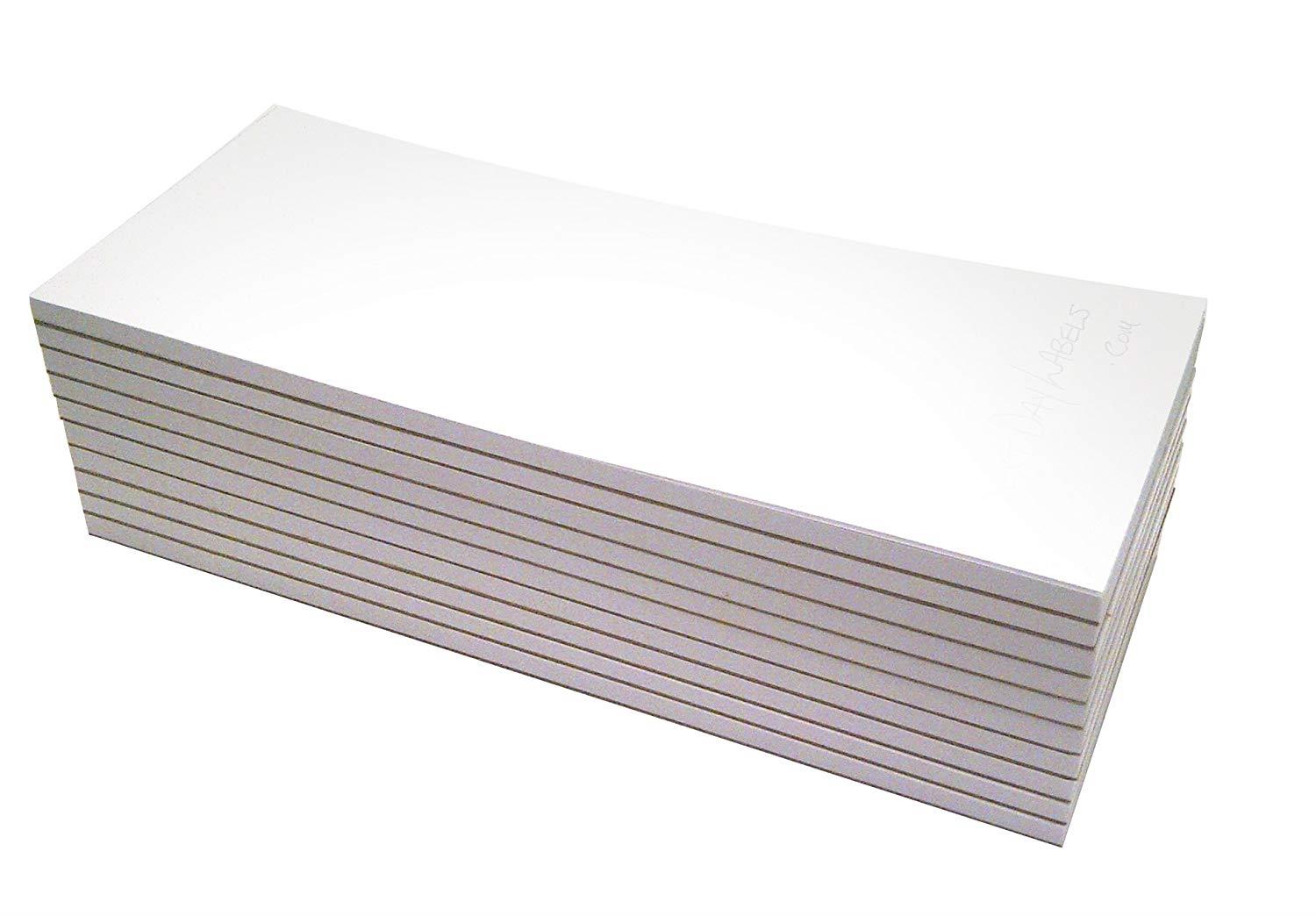 Memo Pads - Note Pads - Scratch Pads - Writing pads - 10 Pads with 50 sheets in Each Pad (3-1/2 x 8-1/2 Inches)