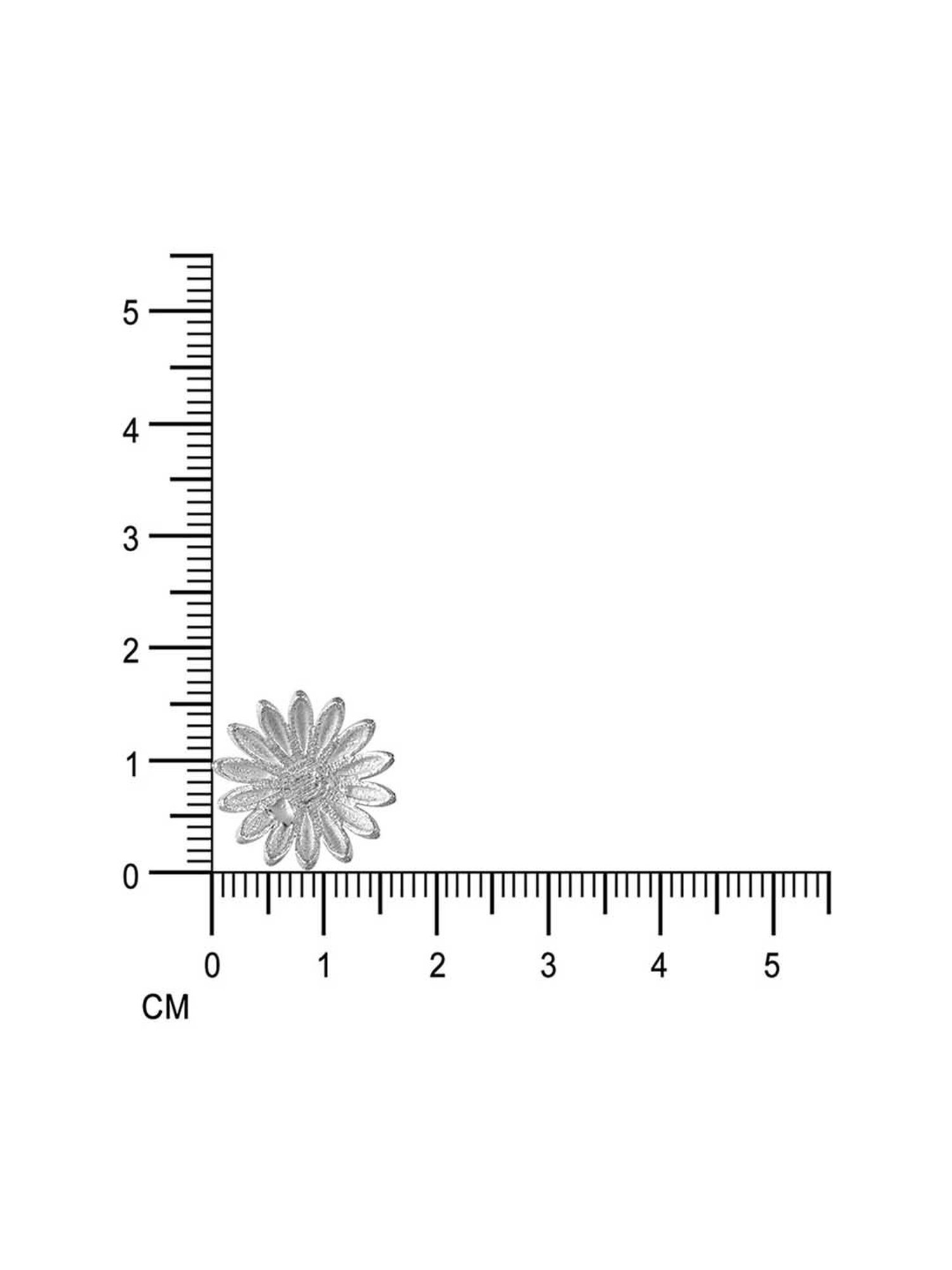 Rihi by P.C. Chandra Jewellers 92.5 Sterling Silver Jui Stud Earrings for Women & Girls