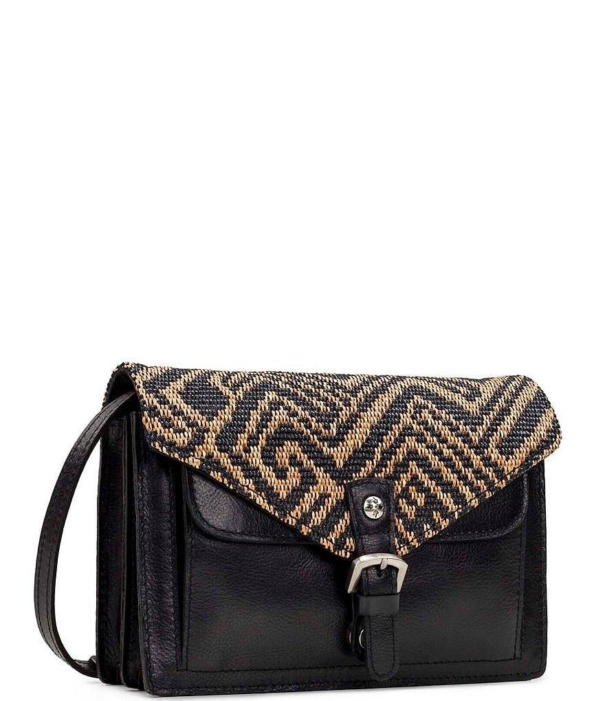 ZAC Zac Posen Belay Iridescent Saddle Crossbody Bag