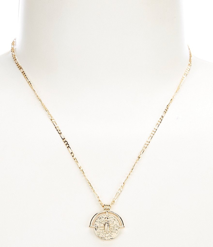 Panacea Zodiac Pendant Necklace