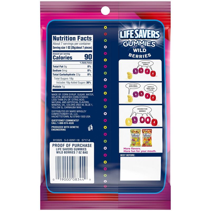 Life Savers Wildberry Gummies -  7oz