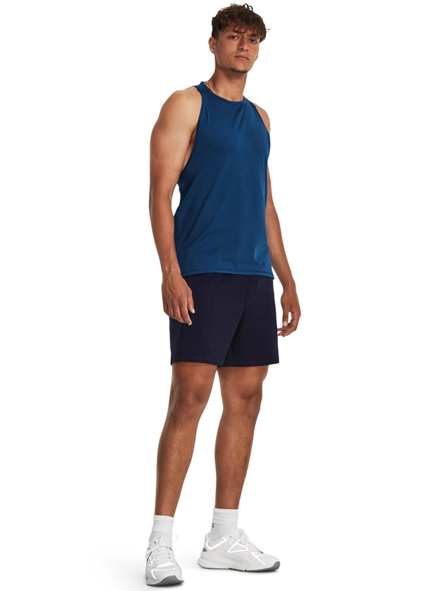 Under Armour Blue Slim Fit Sports Shorts