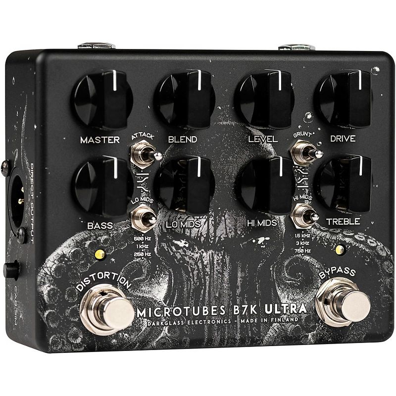 Darkglass Microtubes B7K Ultra with Aux In (Limited "SQUID") Black