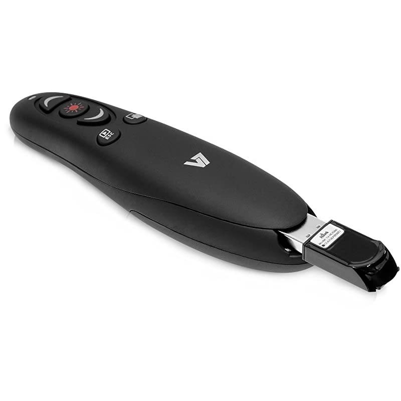 WP100024G19NB Professional Wireless Presenter with Laser Pointer and microSD Card Readerred