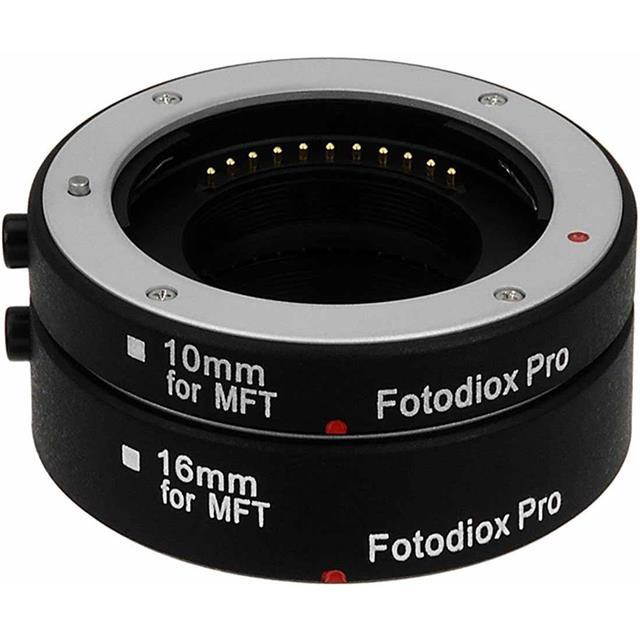 Fotodiox Auto Macro Extension Tube Kit for Micro Four Thirds Mirrorless Camera